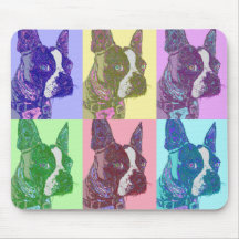 Boston Terrier Mousepad