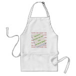 Boston Terrier Naughty Nice Apron