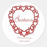 Boston Terrier True Love - Sticker