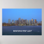 Boston's First Light Posters