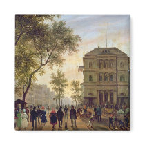 Boulevard Saint-Martin and the Theatre de magnets