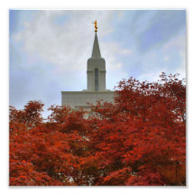 Bountiful Utah LDS Temple Photo Print