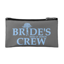 Bouquet Bride's Crew Cosmetic Bags