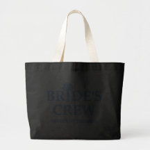 Bouquet Bride's Crew Tote Bags