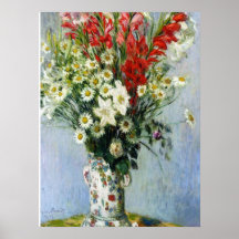 Bouquet of Gadiolas Poster