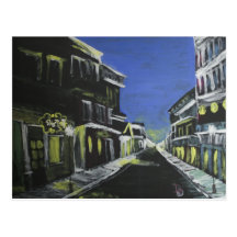 Bourbon Street 4am Post Cards