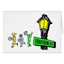 Bourbon Street Greeting Cards