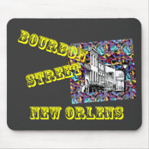 BOURBON STREET MOUSEPAD