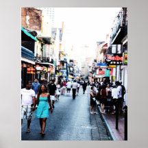 Bourbon Street Poster