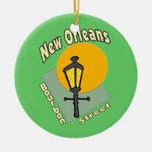 Bourbon Street Sign Ornament