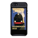 Bournemouth Belle Vintage Travel Poster iPhone 5 Cover
