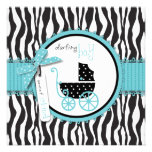 Boutique Chic Invitation Square Boy