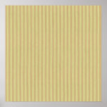 Boutique Stripes ~ Gift Wrapping Paper 24"x24" Poster