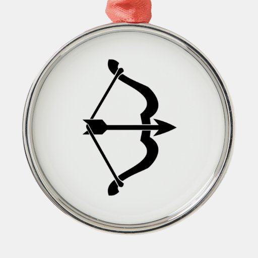 Bow And Arrow Christmas Ornament 