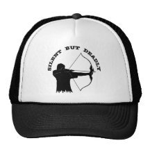 Bow Hunting Archery Silent But Deadly Mesh Hats