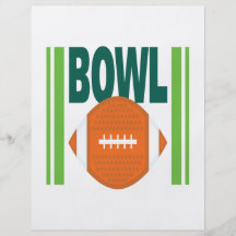 Bowl Game Personalized Flyer