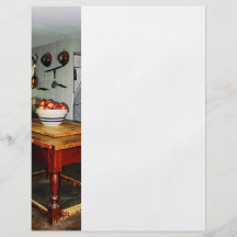 Bowl of Apples on Table Flyer