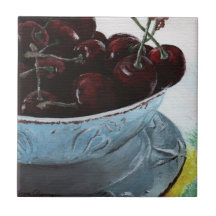 Bowl of Cherries Tile