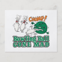bowling ball gone mad full color flyer