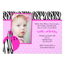 Bowling Birthday Party Invitations Photo