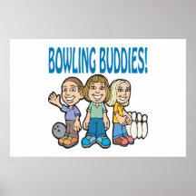 Bowling Buddies Print