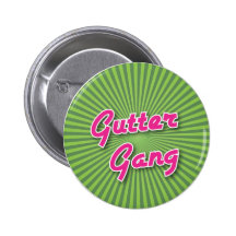 Bowling Button: Gutter Gang
