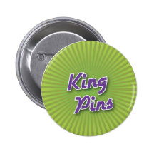Bowling Button: King Pins