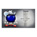 Bowling Card Business Card Templates