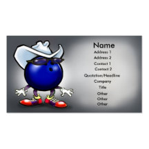 Bowling Card Business Card Templates