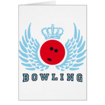 bowling grußkarten
