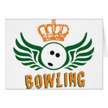 Bowling Grußkarten