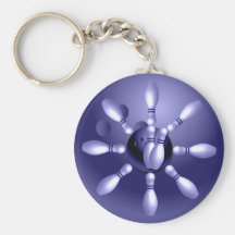 Bowling Key Chain