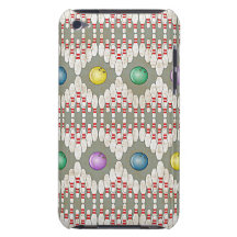 BOWLING PINS & BALLS DESIGN iPod Case-Mate CASES