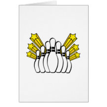 Bowling Pins Cards