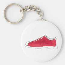 Bowling Shoe Keychain