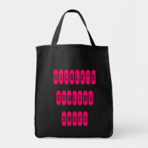 Bowling Shoes Tote Canvas Bags