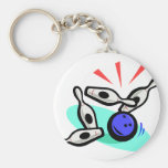 Bowling Strike Keychains