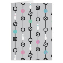 Bowling Stripes Card