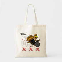 Bowling Turkey XXX Canvas Bags