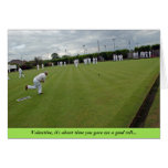 Bowling Valentine Card