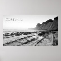 BowlingBall Beach, California Poster