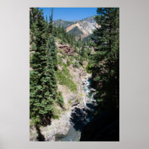 Box Canyon, Ouray Posters