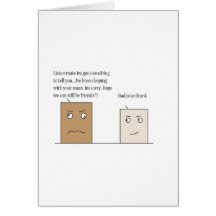 Box : drunk cards