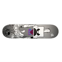 box face skate board decks