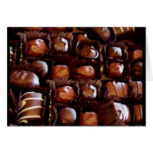 Box of Chocolates, Tempting Chocolate Candy Cards