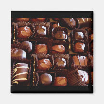 Box of Chocolates, Tempting Chocolate Candy Magnets