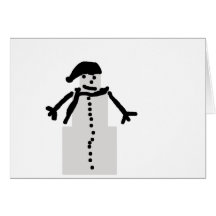 boxed snowman greeting cards
