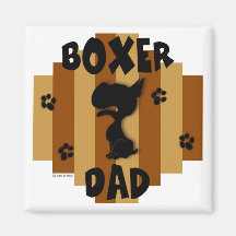 Boxer Dad Magnet