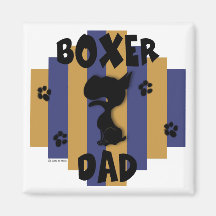 Boxer Dad Magnet
