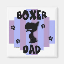 Boxer Dad Magnet